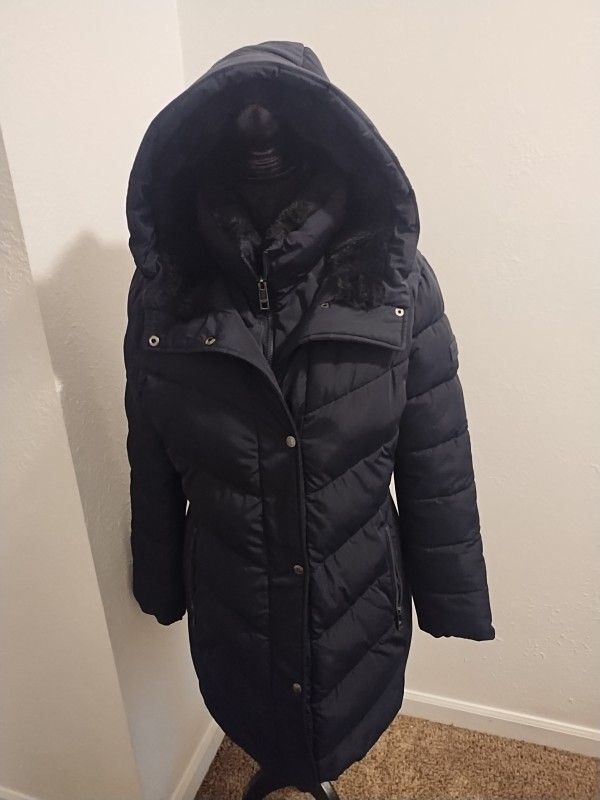 Women Black Jacket Andrew Marc