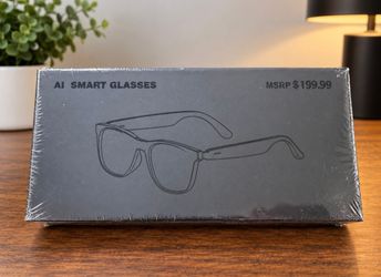 DMES SYX-23 AI Smart Glasses Bluetooth 5.4 Translation Hi-Fi Audio NEW SEALED