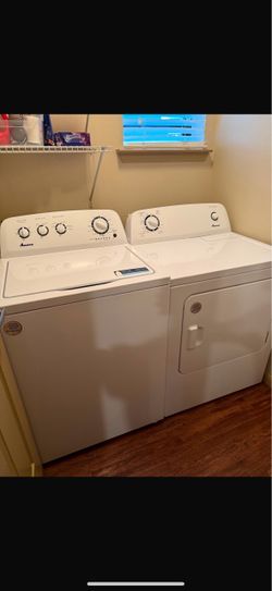 Amana Washer and Dryer Set