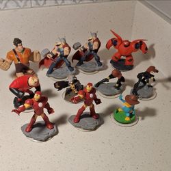 Disney Infinity Figures Lot of 10