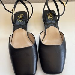 Black Flats, Ankle Strap 