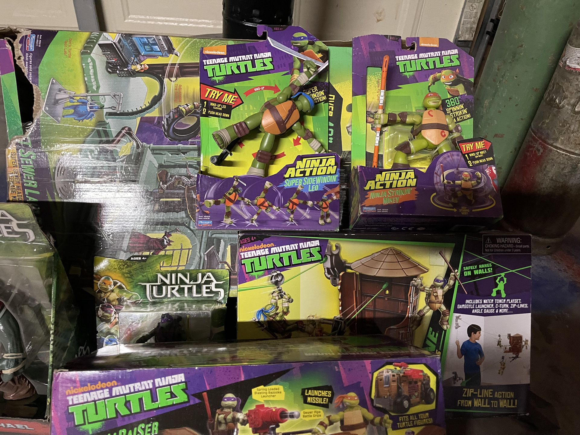 Classic Teenage Mutant Ninja Turtle Toys From 2013-14
