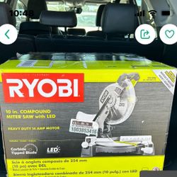 Ryobi 10” Mitre Saw -New and never used 