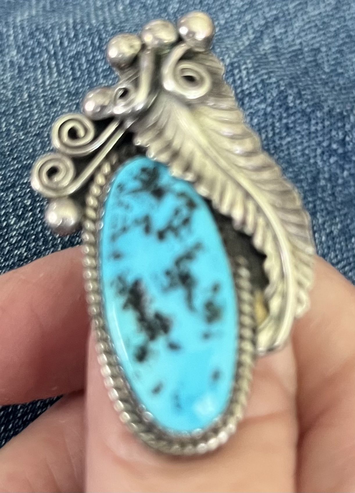Vintage Native American Turquoise Ring