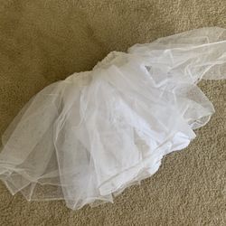 Petticoat Or Slip With Tulle (toddler Or Slightly Bigger)