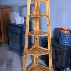 4tier Wood Shelf