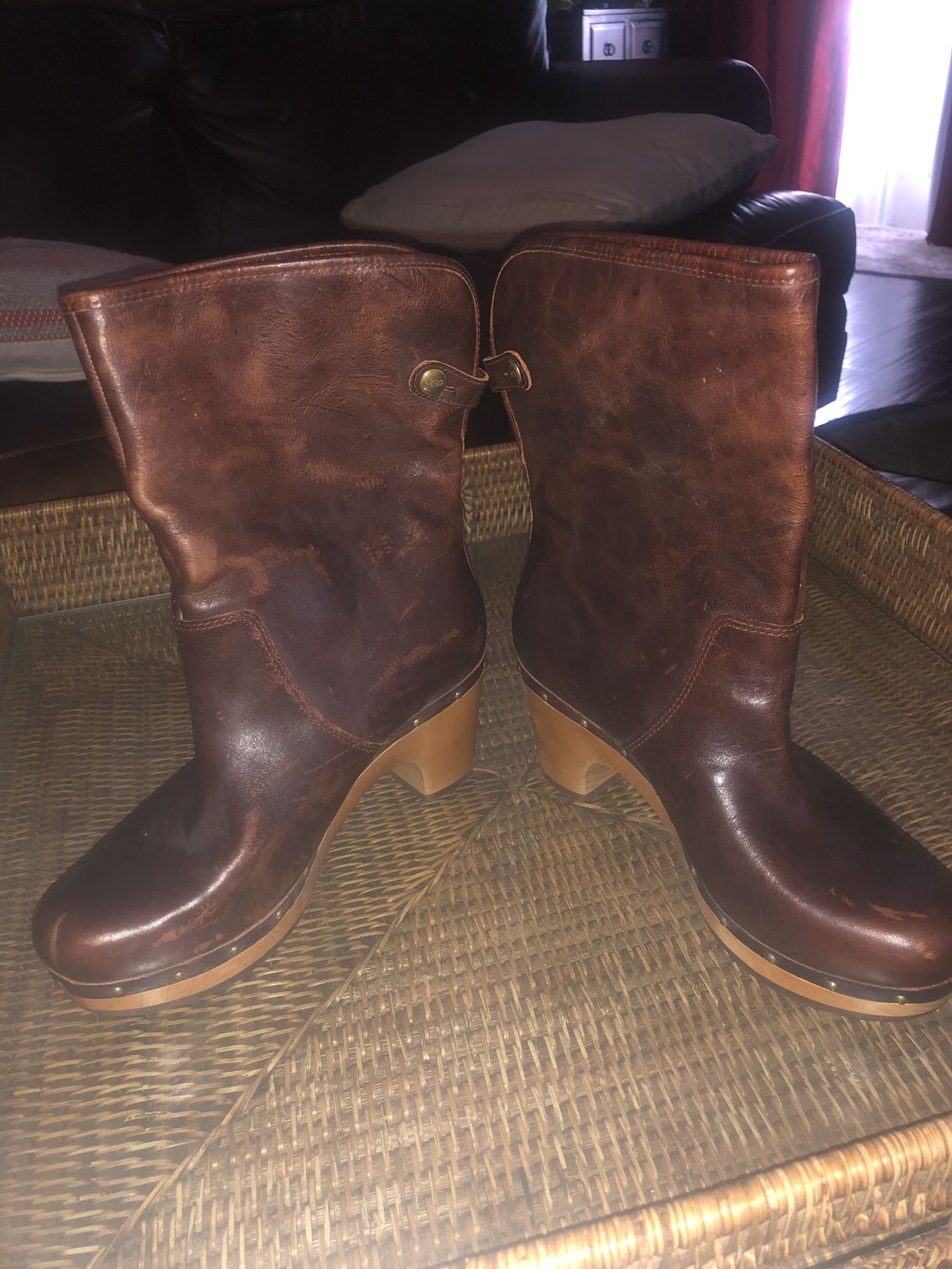 Uggs Leather Boots