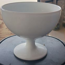 Vintage Milk Glass Vase