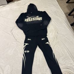 Hellstar Sweat And Hoodie Set