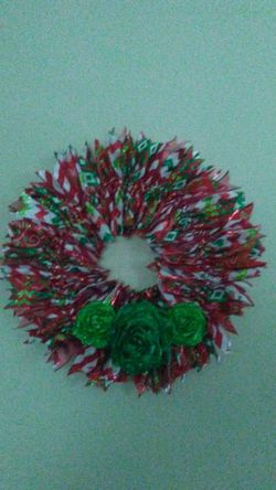 Door wreath. For Christmas