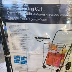 4 Wheel Folding Cart