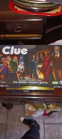Brand new Clue game board