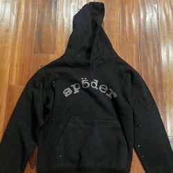 Rhinestone Spider Hoodie 