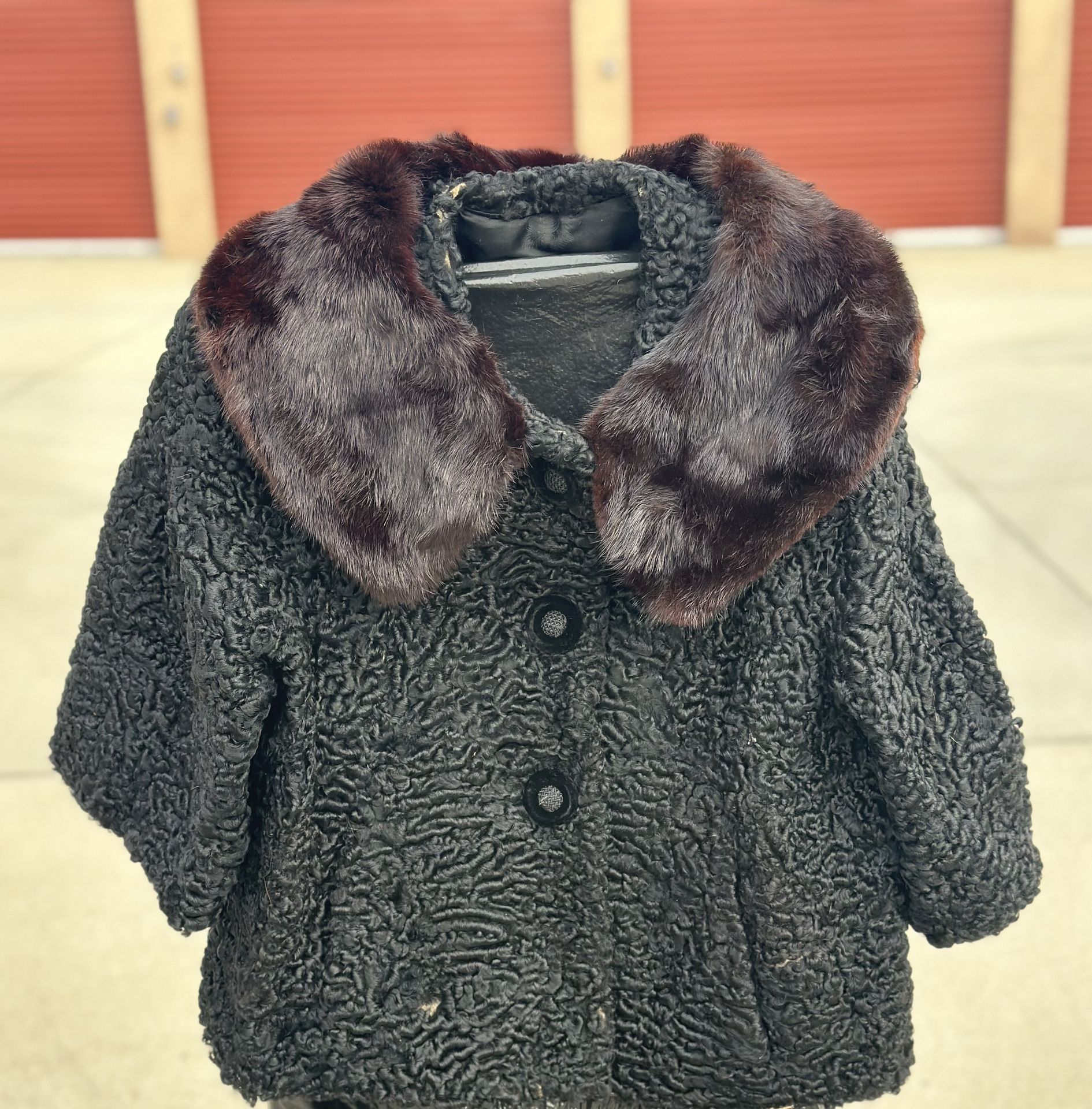 VINTAGE FUR COAT