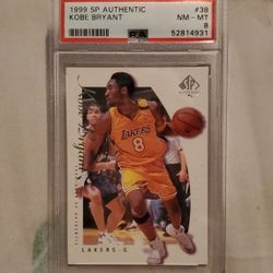 Kobe Bryant Basketball Card 