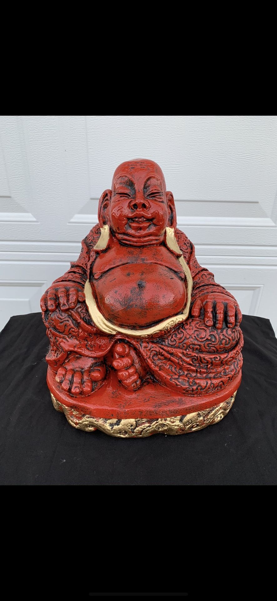 The Big Red Buddha Statue