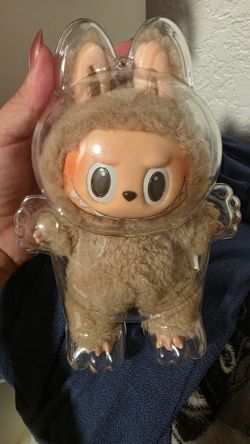 Labubu doll with Plastic Case New