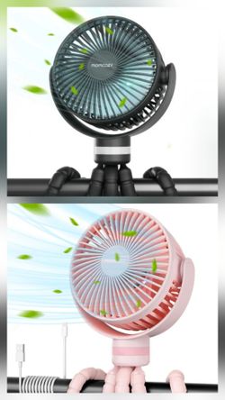 Momcozy 8000mAh Portable Stroller Fan,