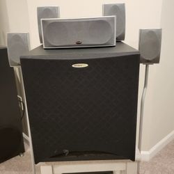 Polk Speakers with Velodyne Sub


