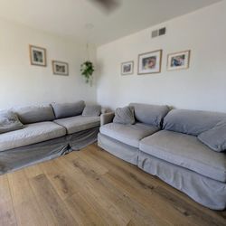 Crate and Barrel Sofa / Couch Set