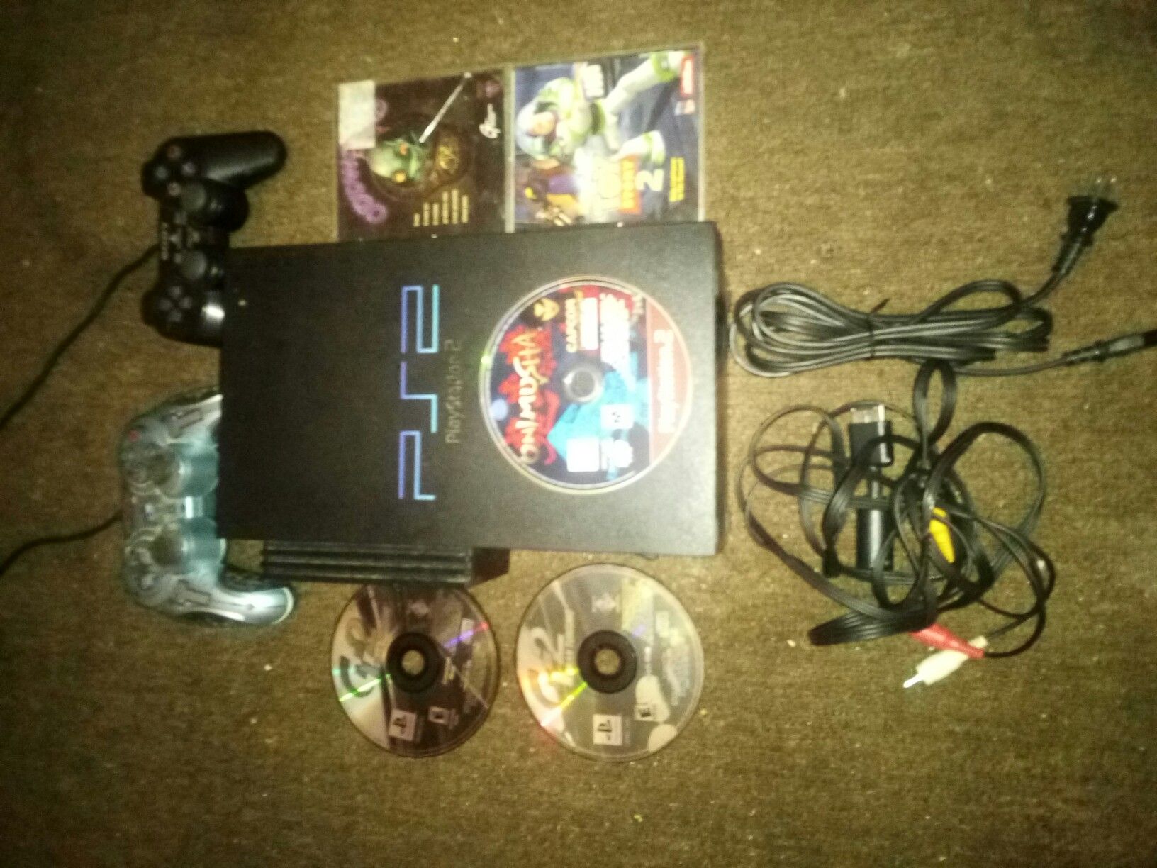 Original PS2 with Ethernet adapter