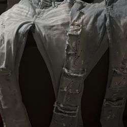 Rockstar Stacked Jeans Size 36 Fit Like 34