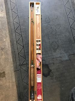 Vintage flyfishing pole