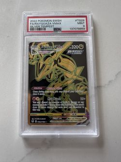 Pokemon Rayquaza Tg39/tg30 Psa 9