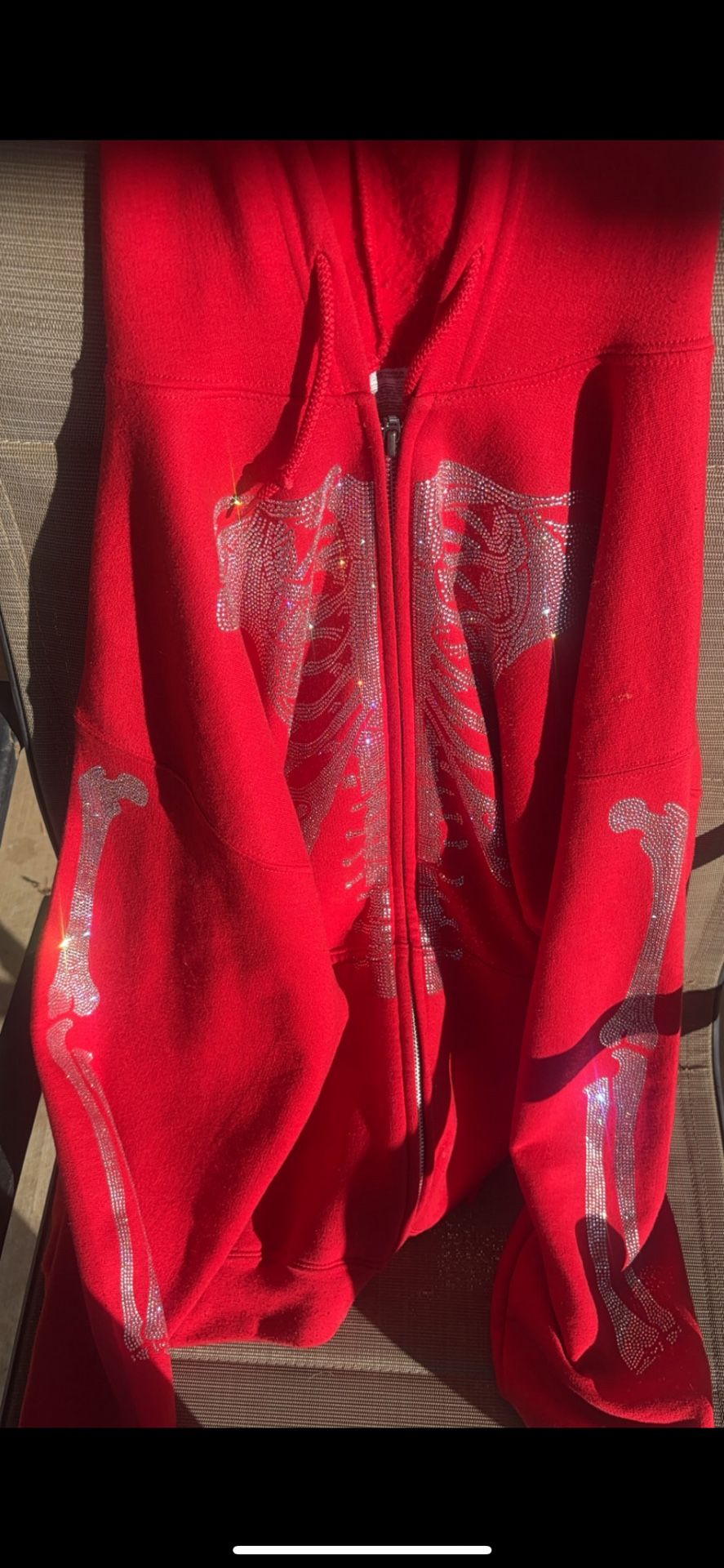 Skelton Zip Up Jacket