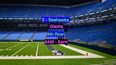 Seahawks Giants Tickets