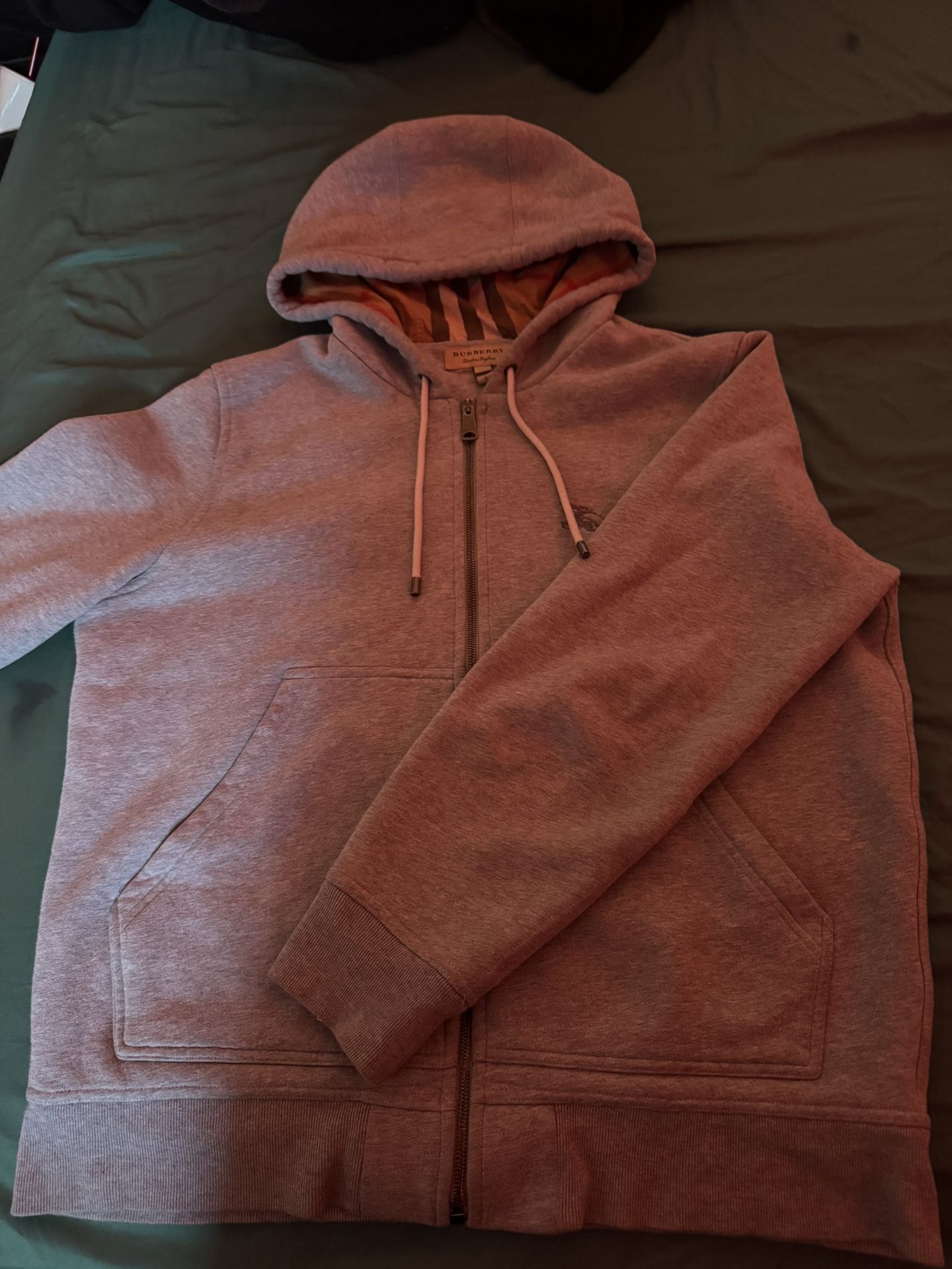 Burberry Hoodie Zip Up
