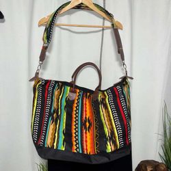 NGIL Tribal / Southwestern Weekender Duffel Bag