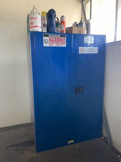 Justrite Hazardous Materials Storage Cabinet