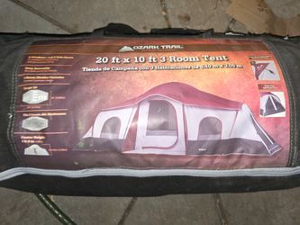 Ozark trail tent 20ftx10ft