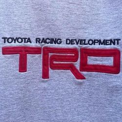 Official TRD Toyota Racing Department Pullover Gray Sweatshirt - Mens XL