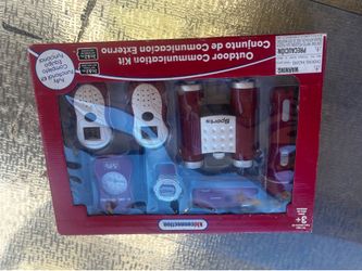 New kid connection, outdoor communication, kit, red, and