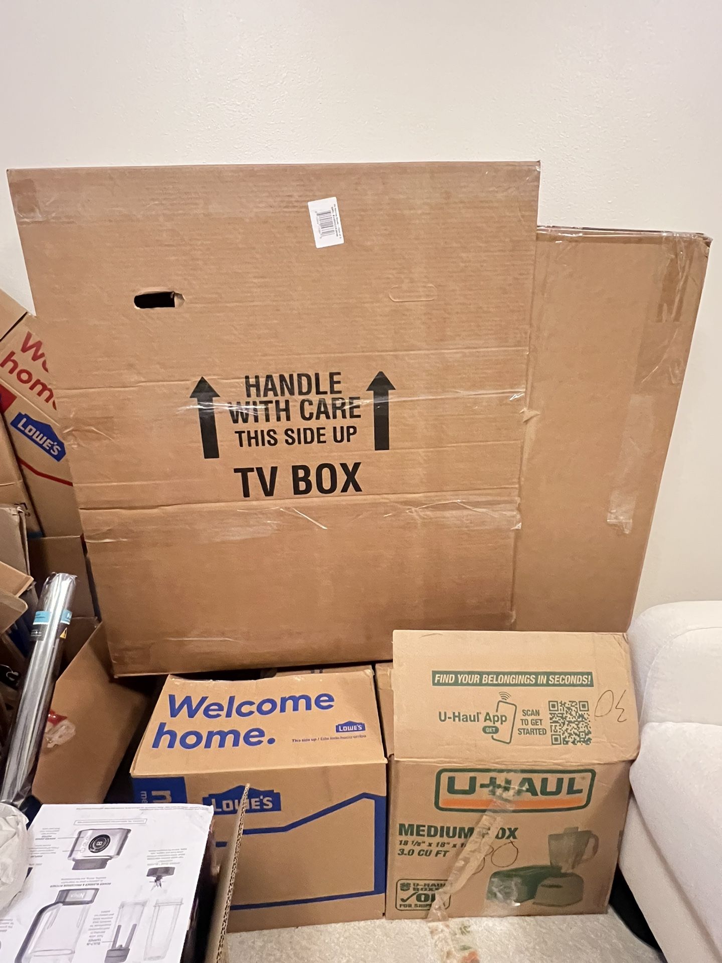 TV Moving Boxes (- Only 1 Left)