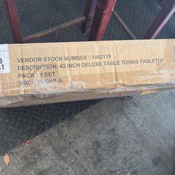 New Table Tennis Set