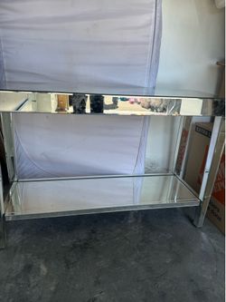 Mirrored Console Table