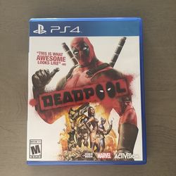 Deadpool PS4 – Rare / Out of Print – Excellent Condition