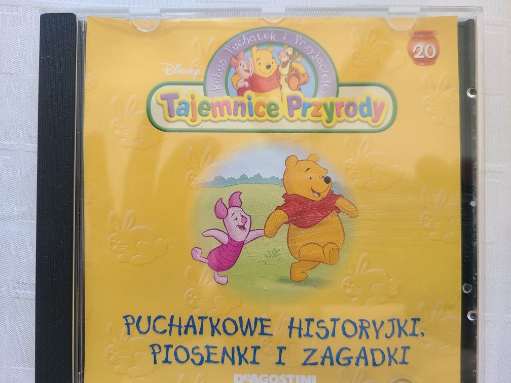 Winnie-the-Pooh,Kubuś Puchatek i Przyjaciele, Deagostini, CD + Books Set