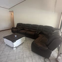Genuine Leather Sofa