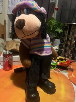 Stuffed Dog Plush Toy with Outfit