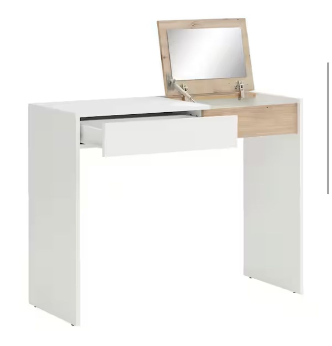 ⭐️New RenHome Vanity Desk W/1 Drawer&Flipout Mirror.P/U By ASHLAN &TEMPERANCE IN CLOVIS 