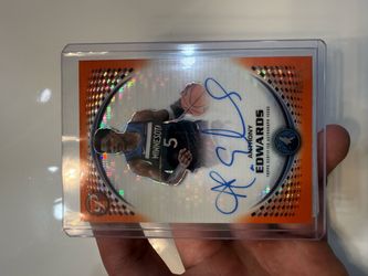 2025 Topps Pristine Orange Anthony Edwards AUTO /25 #PA-AE