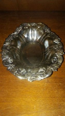 Vintage Towle Old English 4011 Silver-plated Mint/Candy Dish