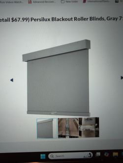 Blackout Roller Blinds 71 X 72 Inch