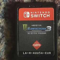 Supercross 3 Nintendo switch