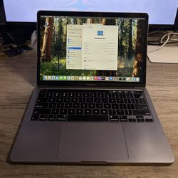 2020 13” MacBook Pro: 2Ghz I5, 16GB, 512GB SSD
