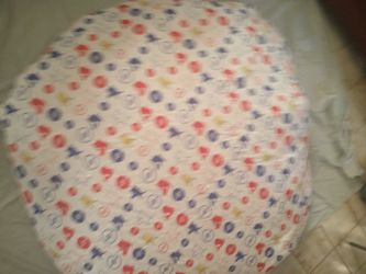 Pokemon round edged corners bed sheets new condition $5